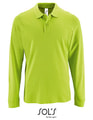 Heren Polo Sols Long-Sleeve Perfect Apple Green